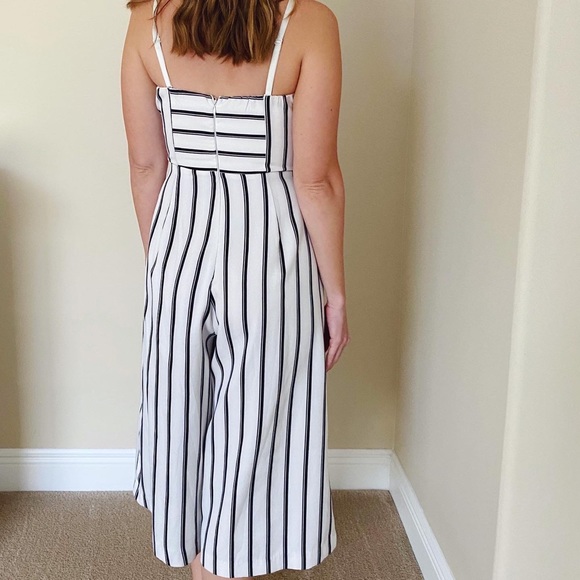 Love Culture Striped Jumpsuit - Picture 4 of 4